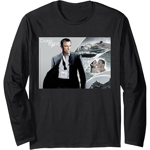 Amazon.com: Official James Bond 007 Casino Royale T-Shirt